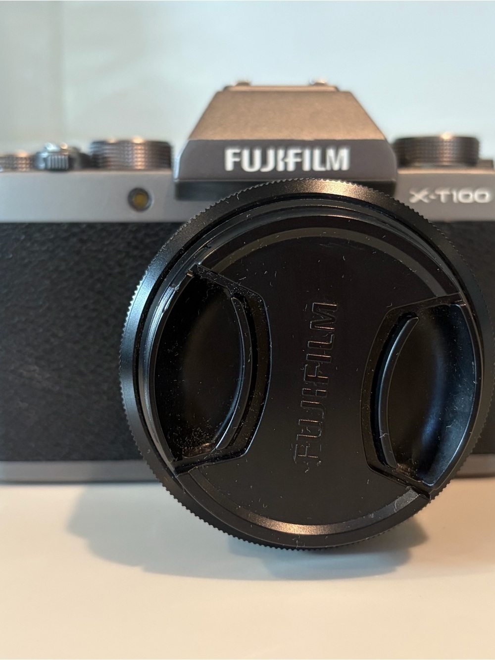 Fujifilm X-T100 Mirrorless Camera + 15–45mm Lens + Battery + 32GB SD Card